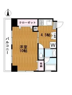 メゾン福島【4階】の間取り