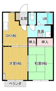 パストラール近江C棟【2階】の間取り