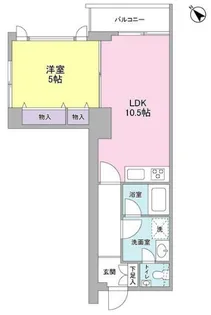 グランドメゾン三軒茶屋【8階】の間取り