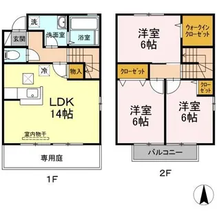 メゾン グランドュールの間取り
