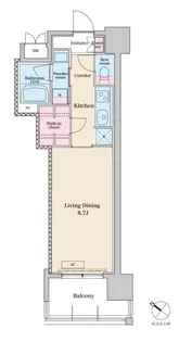 RJRプレシア竹下II【10階】の間取り