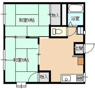 ラークヒルハイム【1階】の間取り