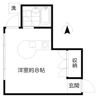 ころんぶすの家【1階】の間取り
