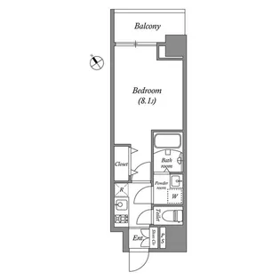GRAN PASEO田端C【4階】の間取り