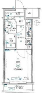 レーヴ ドゥ クレエ綾瀬【1階】の間取り