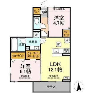 GARDEN蔵【1階】の間取り