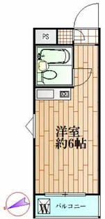 ジョイフル中野坂上【2階】の間取り