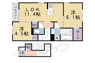 カルムベルフルールの間取り