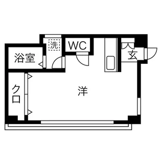 あかさかマンション【4階】の間取り