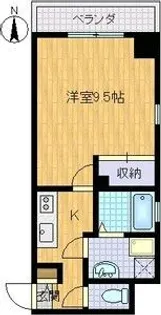 東和ビル【4階】の間取り