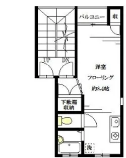 セル高円寺【1階】の間取り