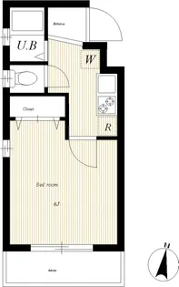 Bloom Hills【3階】の間取り