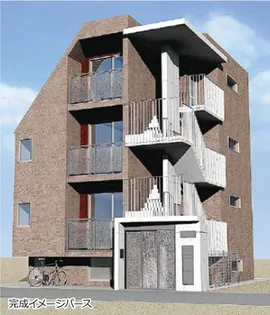 SCENE.Meguro Sauna Residence【3階】の外観