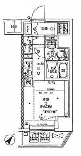 スパシエウインド横浜【5階】の間取り