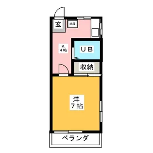 メゾンBe-2(2F)【2階】の間取り
