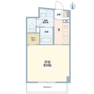 グランツ松嶋【1階】の間取り