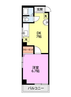 大幸ビル【4階】の間取り