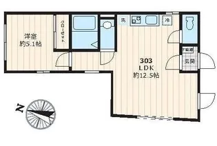 ボウ ベルズ ハウス笹塚【3階】の間取り