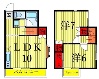 リバーウインドの間取り