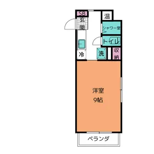パールマンション社台【3階】の間取り