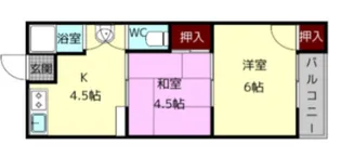 伏見荘【2階】の間取り