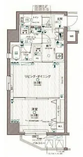 日神デュオステージ池袋【5階】の間取り