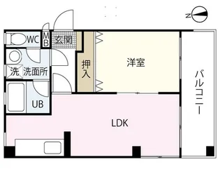 ステラマリス【4階】の間取り