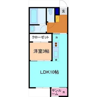 Avancer【2階】の間取り