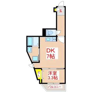 URBAN STYLE鴨池【2階】の間取り