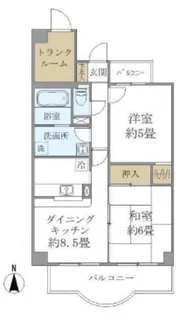 西船橋スクエアガーデン【7階】の間取り