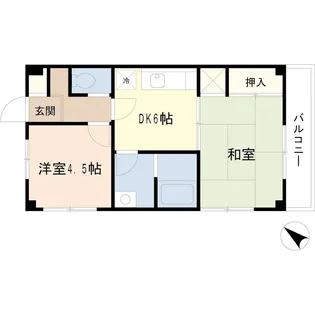 サニーコート【3階】の間取り