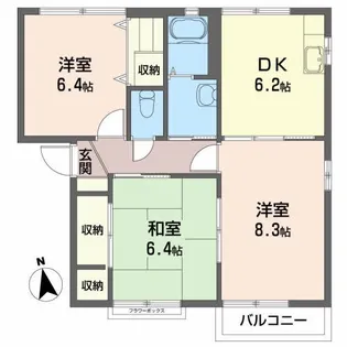 グランドメゾン【1階】の間取り
