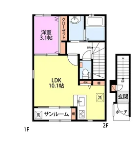 スモーレIIA棟【2階】の間取り