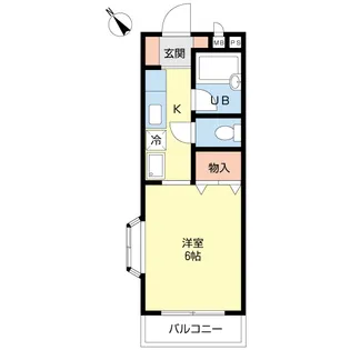 αNEXTおゆみ野第5弐番館【2階】の間取り
