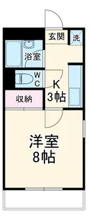 ビバリーハイツ【3階】の間取り