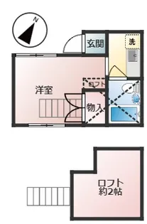 シャトリエ8【1階】の間取り