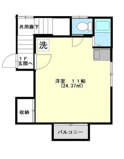 パークサイドあかね台D【2階】の間取り