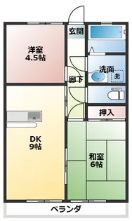 ヴェルディハイツIII【2階】の間取り