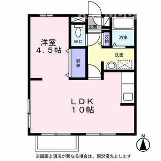 リッシェル【1階】の間取り