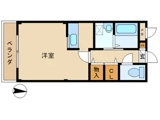 ラグドール【2階】の間取り