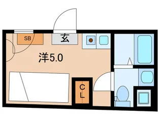 HJ PLACE UENO【3階】の間取り