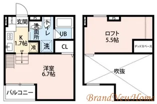 Estrella堺【2階】の間取り