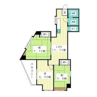 パール25【4階】の間取り
