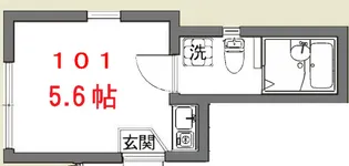 モンシェリー西日暮里【3階】の間取り
