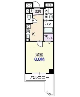 アルト・プエンテ平井【6階】の間取り