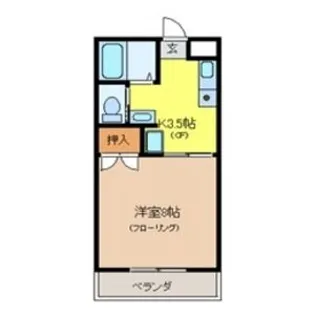 サンビレッジセキヤ【1階】の間取り