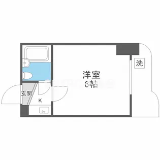 ルネッサンス新梅田ビル【5階】の間取り