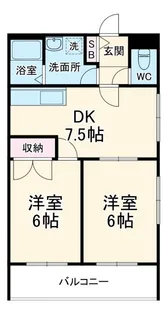ステラマリス【1階】の間取り