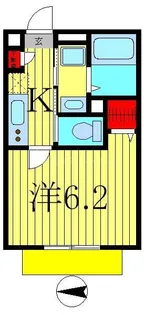 フォレストメゾン亀有【2階】の間取り