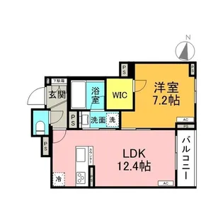 ラ リノ【3階】の間取り
